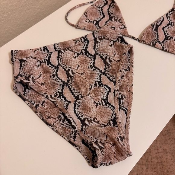 Tan Lines Sivan Ayla Python Bikini Set - Picture 4 of 9